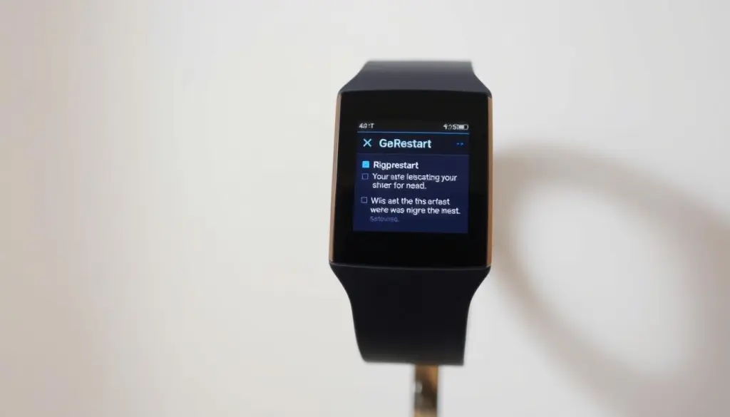 Fitbit Charge 5 restart process