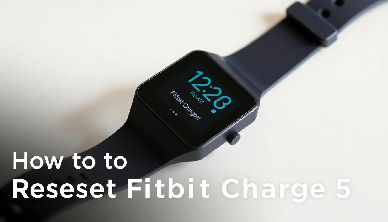 how to reset fitbit charge 5​
